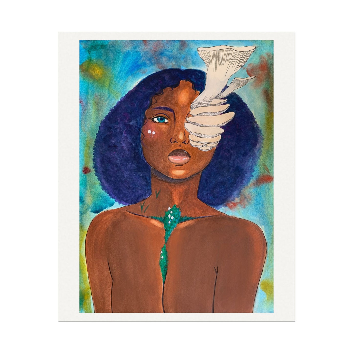Textured Watercolor Matte Posters