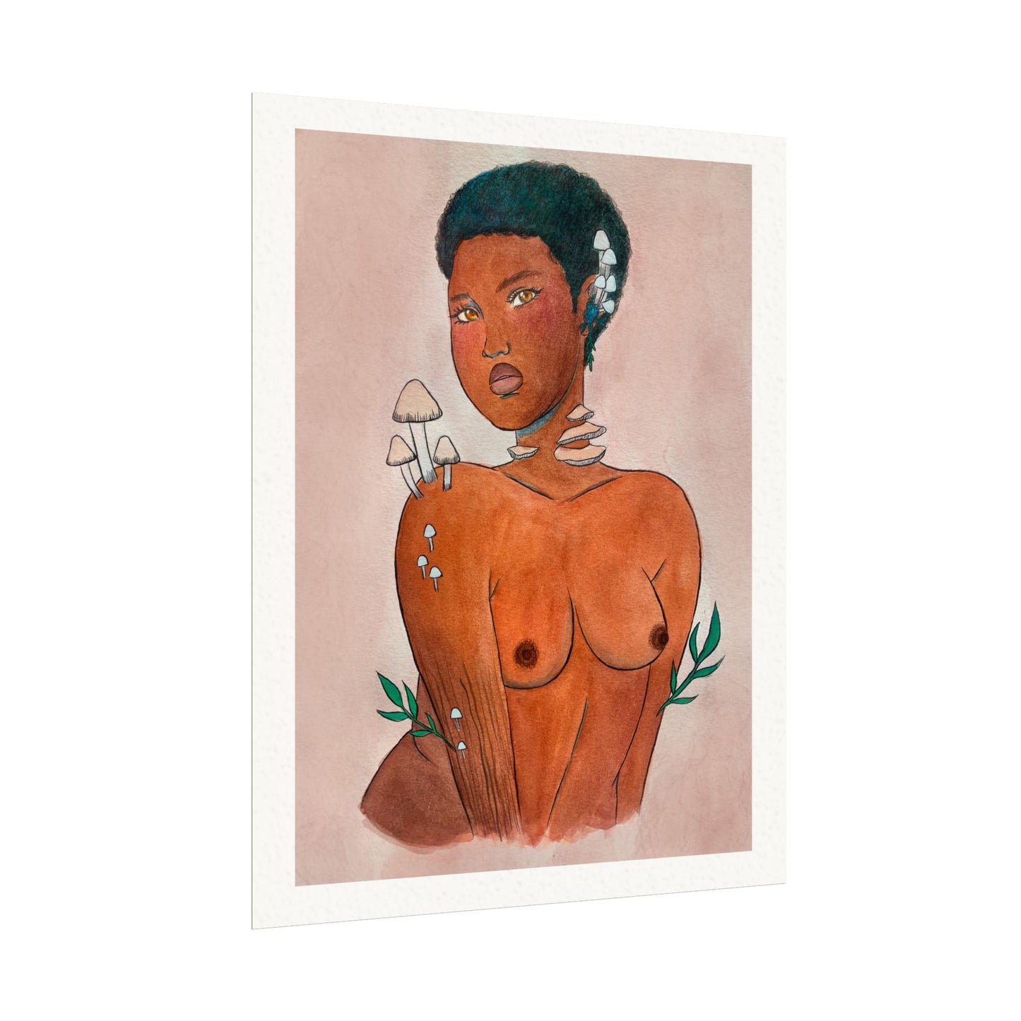 Textured Watercolor Matte Posters