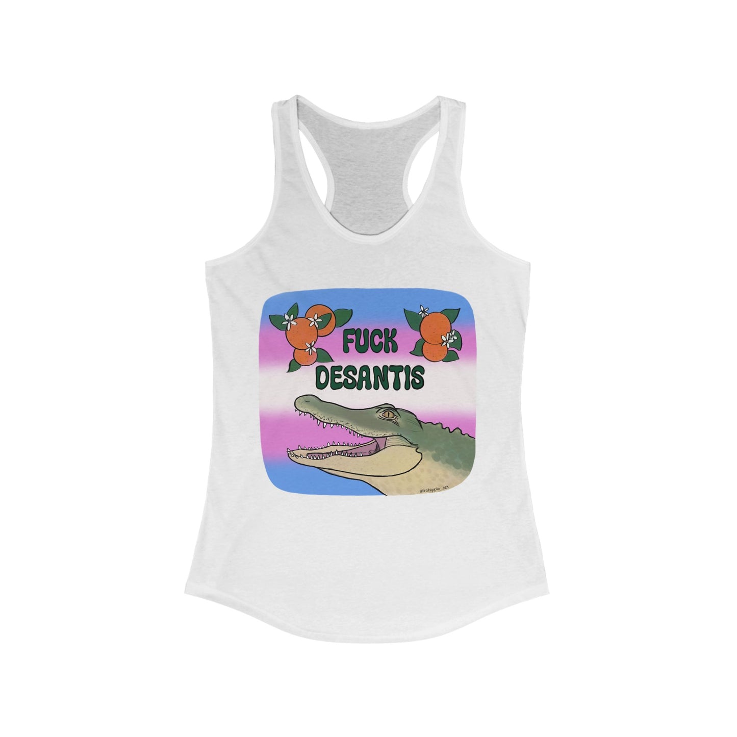 Florida Trans Rights Racerback Tank