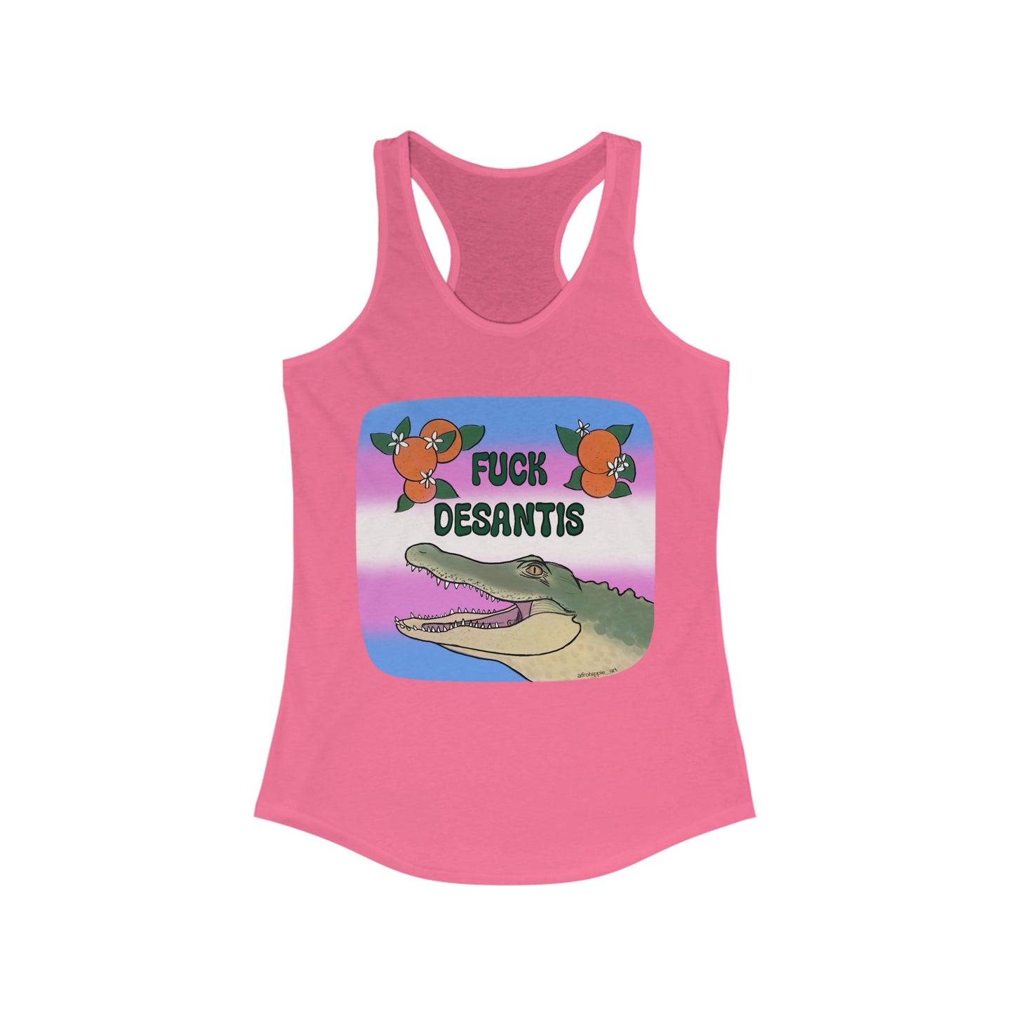 Florida Trans Rights Racerback Tank