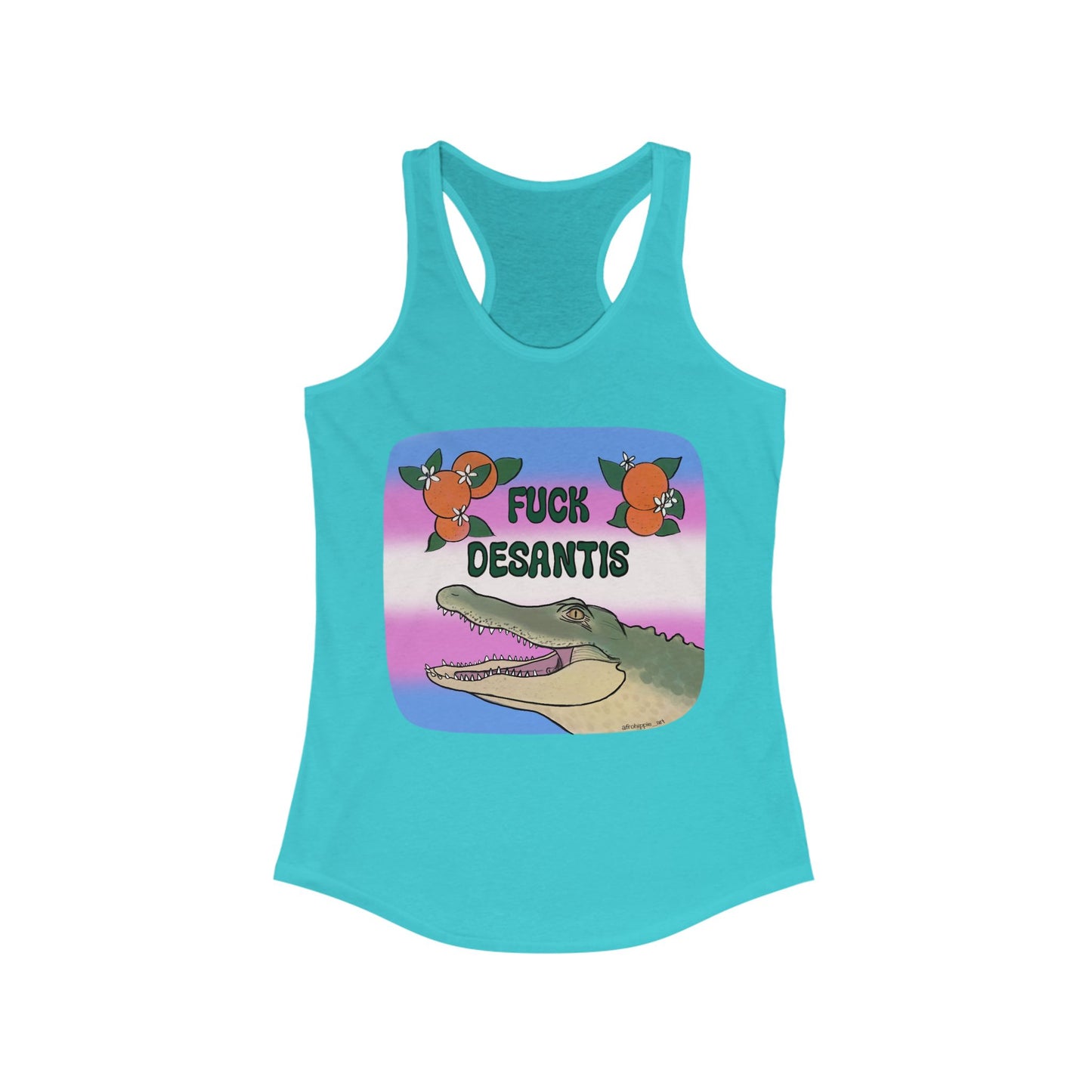 Florida Trans Rights Racerback Tank