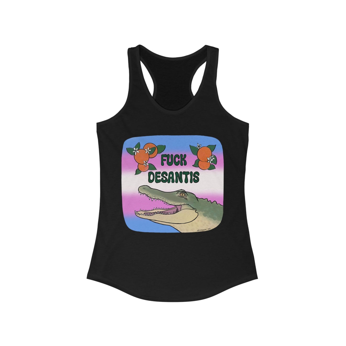 Florida Trans Rights Racerback Tank