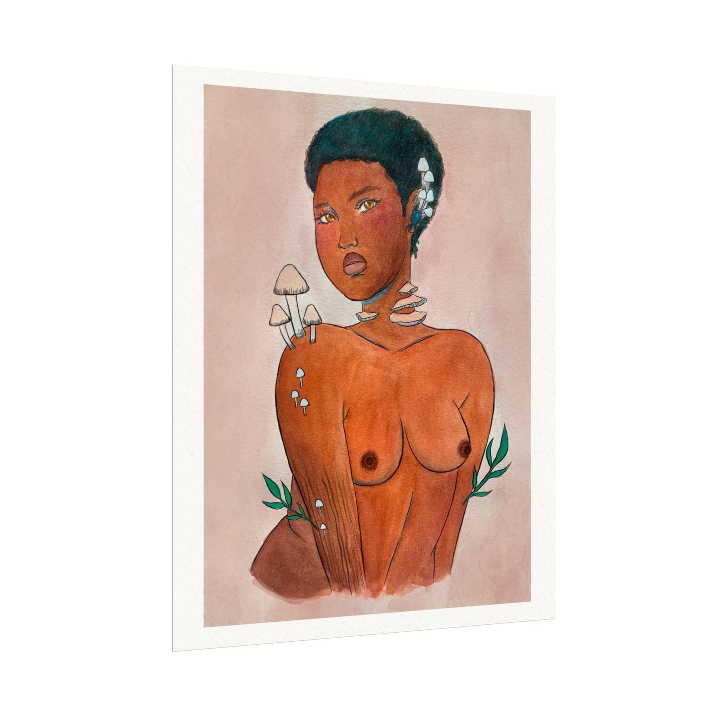 Textured Watercolor Matte Posters