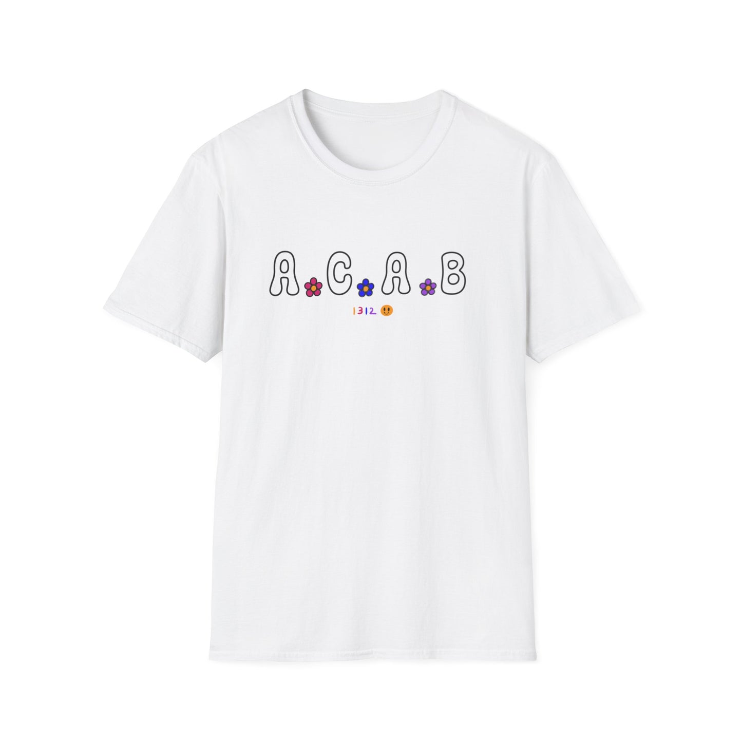 A.C.A.B flower T shirt