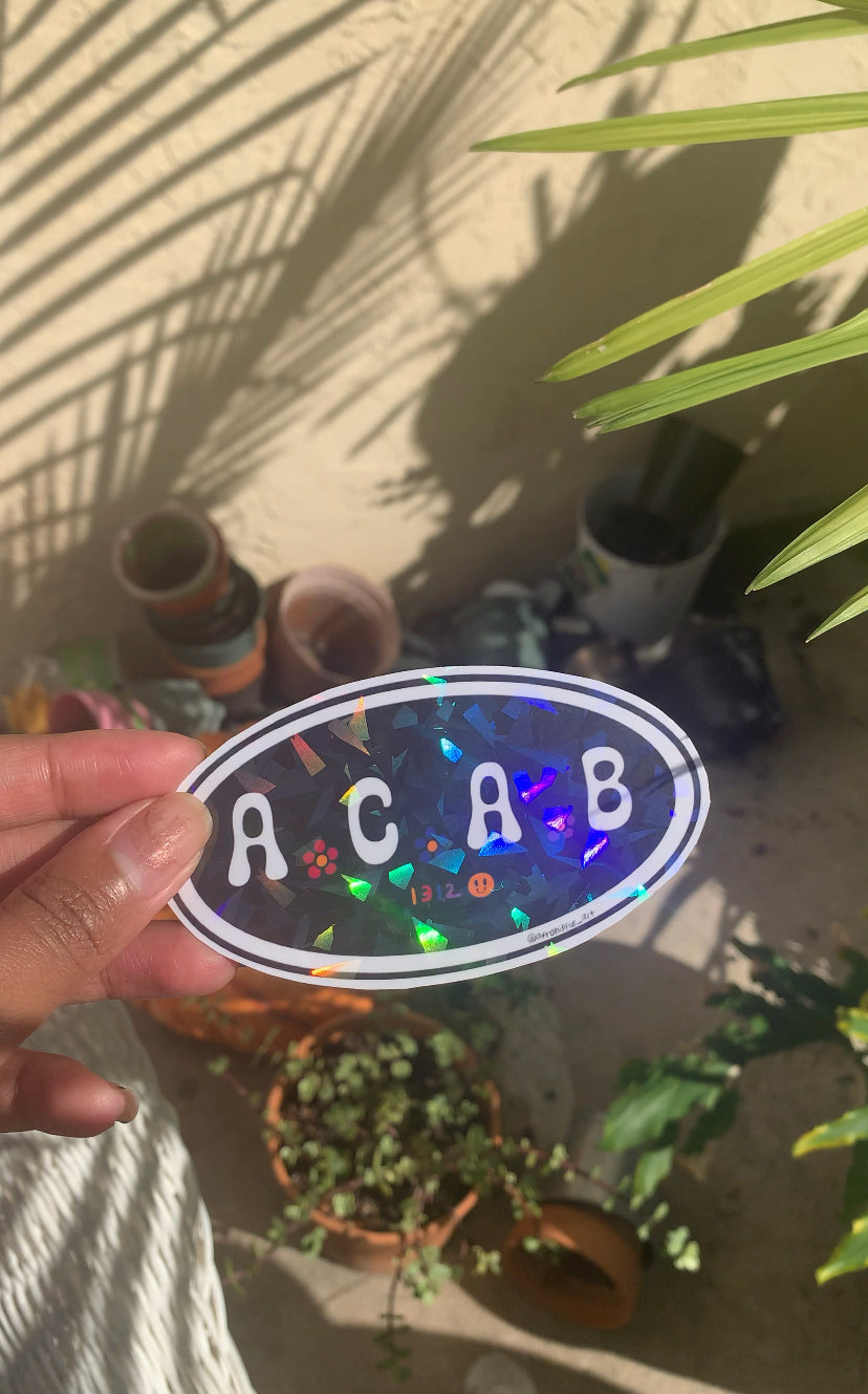 A.C.A.B sticker