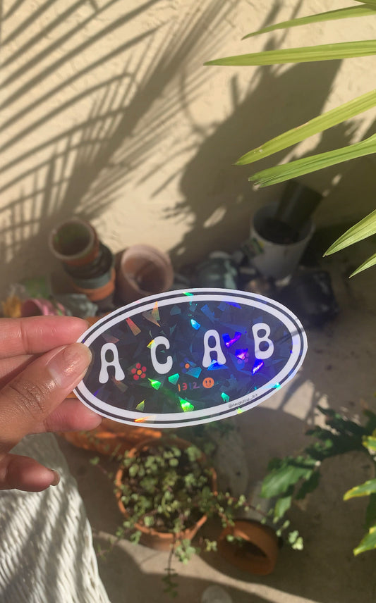 A.C.A.B sticker