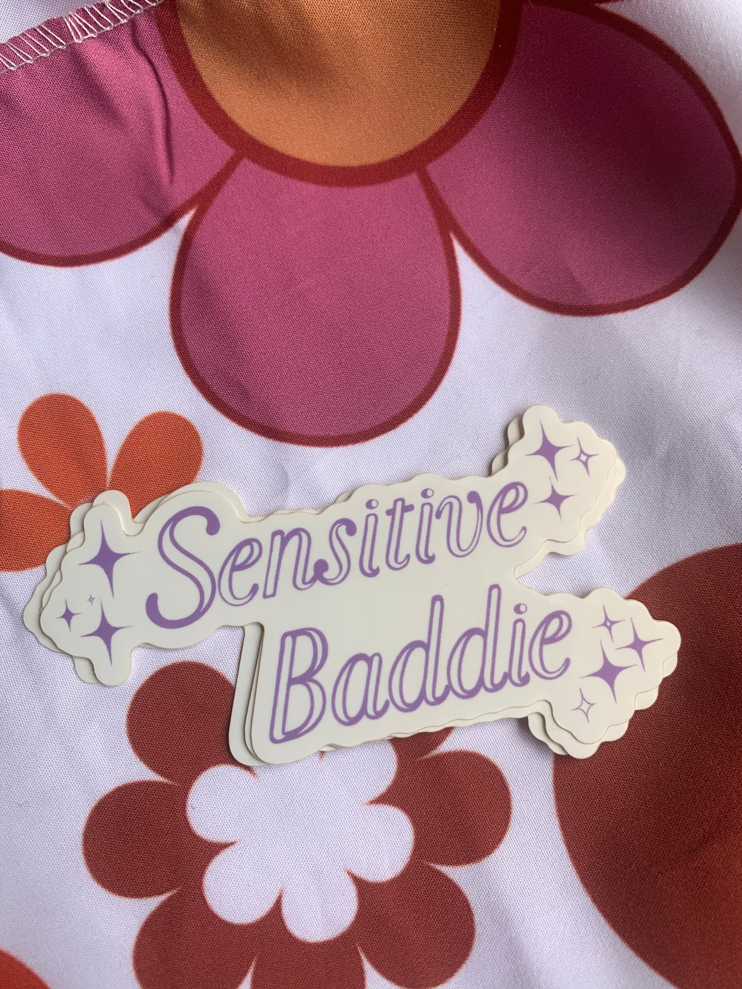 Sensitive Baddie Sticker